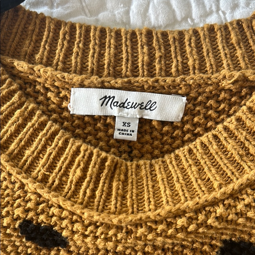 Patterned Madewell sweater - Picture 2 of 3